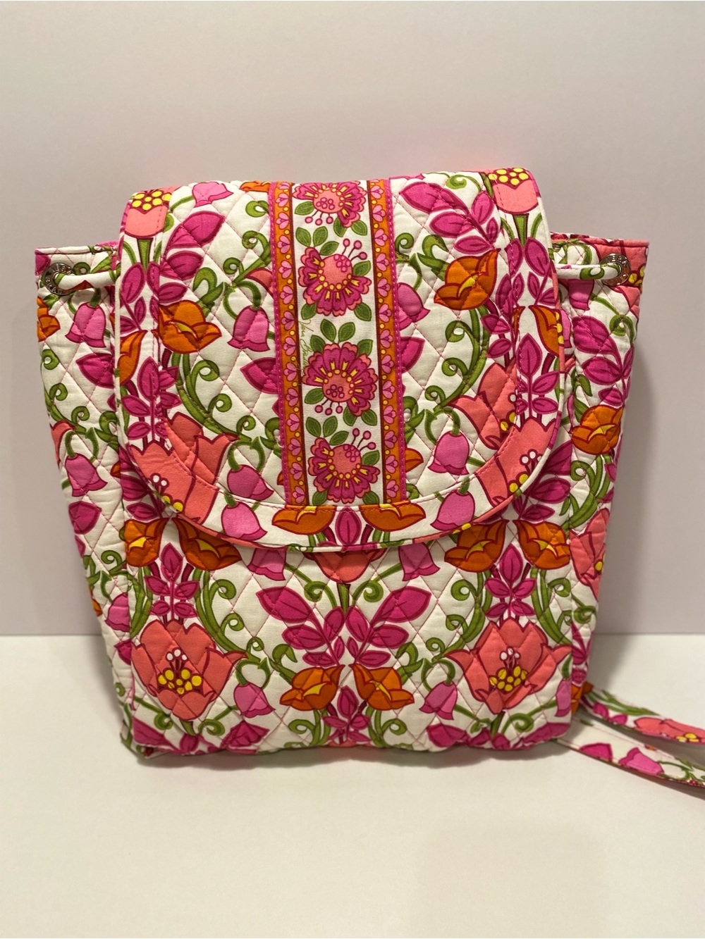 Vera Bradley Backpack/Crossbody in Lilli Belle NWOT RARE VINTAGE - Picture 2 of 11
